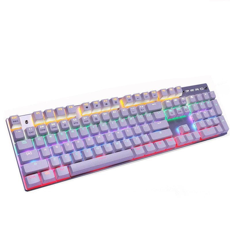Metoo Zero Aluminum Base Gaming Mechanical Keyboard 87, 104