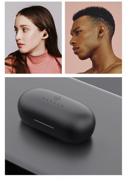 Fingerprint Touch Bluetooth Earphones - Headset