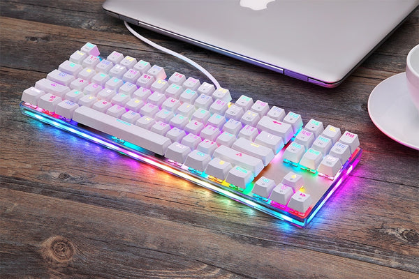 Motospeed USB Wired RGB Gaming Mechanical Keyboard 87 Key Outemu Switches - Multi Language