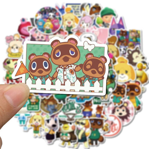 Animal Crossing Game Stickers, Decals - 10/50 Piece
