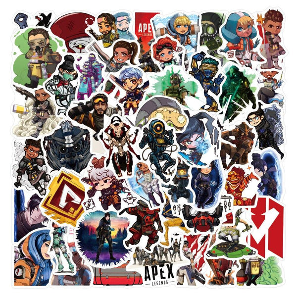 Apex Legends Game Stickers, Decals - 10/30/50 Piece