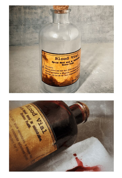 Bloodborne Blood Vial Replica Bottle
