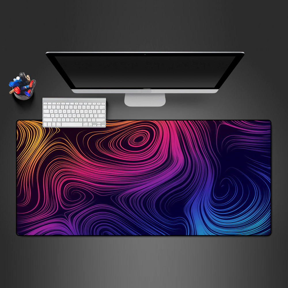 Color Cyclone Design XL Size Desk Mat