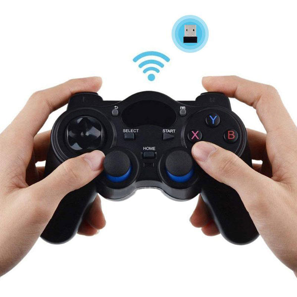 2.4G Wireless Gamepad Controller with OTG Converter for Smart Phones, Tablet, PC, Smart TV Box