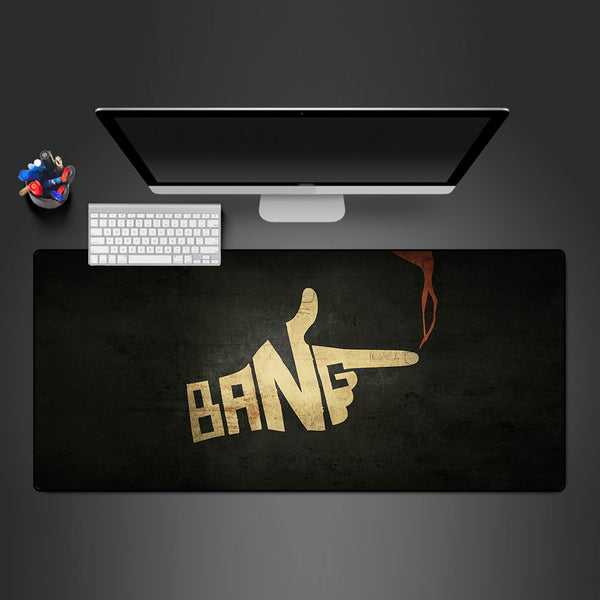 Cowboy Bebop Bang Design Mouse Pad