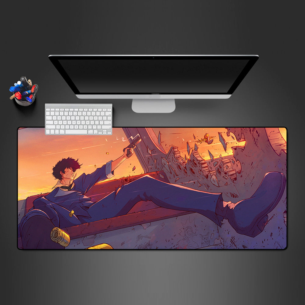 Spike Firefight Design Large Size Mouse Mat
