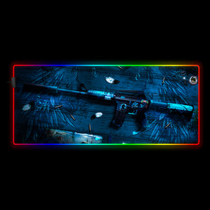 CSGO Icarus Fell Design RGB Illuminated Mouse Pad