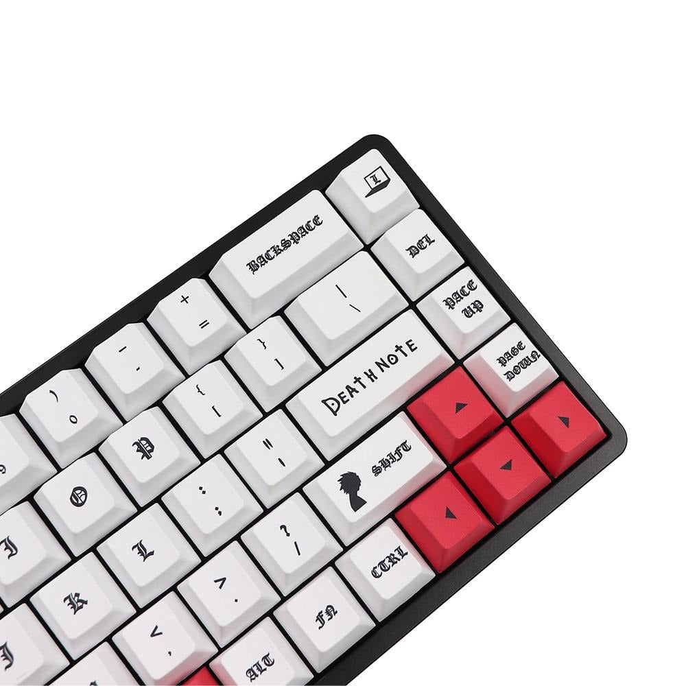 Death Note Design 126 Key PBT Keycaps Set for Cherry MX