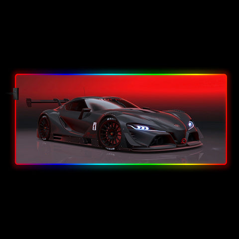 FT-1 Concept Car Design RGB Gaming Mouse Pad