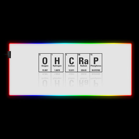 Funny Chemistry Design RGB Mousepads