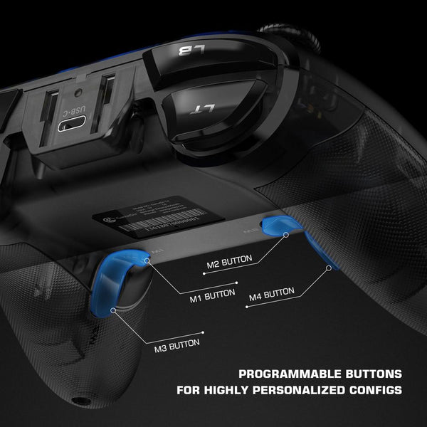 Gamepad comes with extra programmable buttons on the back