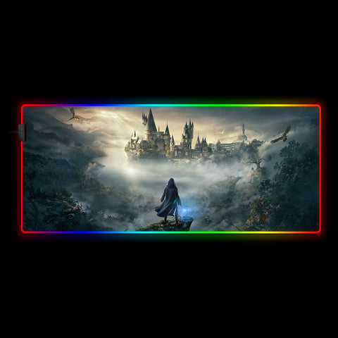 Hogwarts Design Gamer RGB Mouse Pads