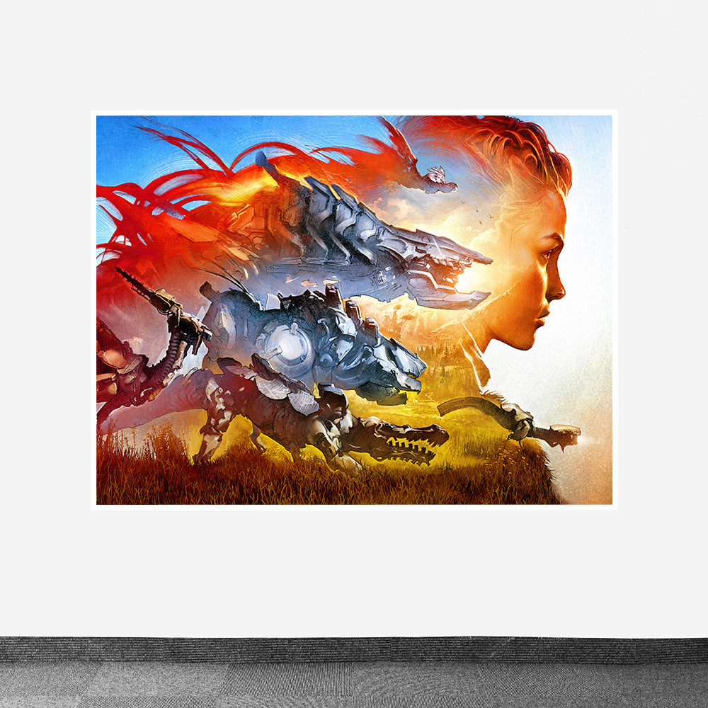 Aloy Design Printed on Canvas Fabric