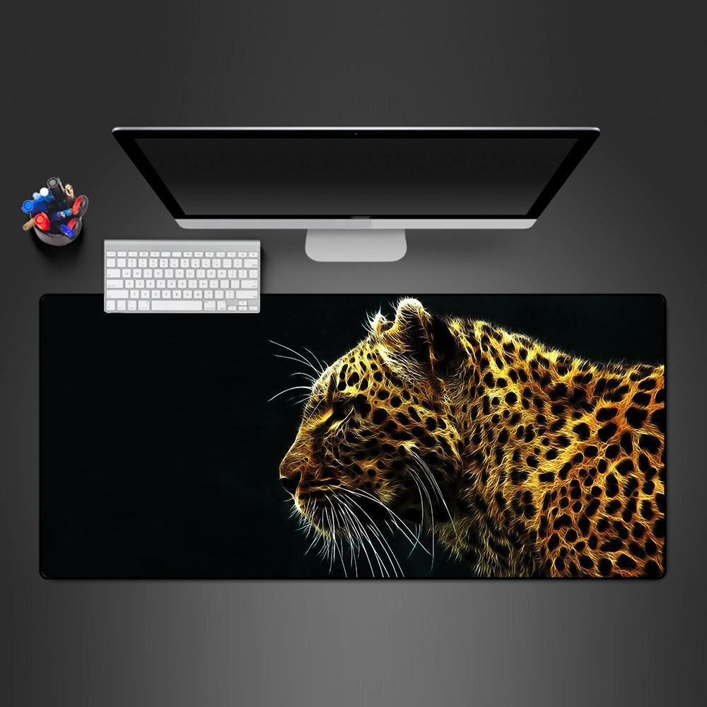 Leopard Design Computer Desk Mat