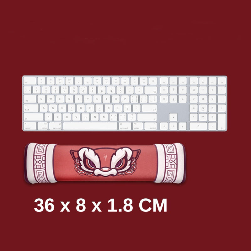 Lion Design Soft Memory Foam Keyboard Wrist Rest