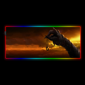Lord of The Rings In Wrong Hands Design RGB Mousepad