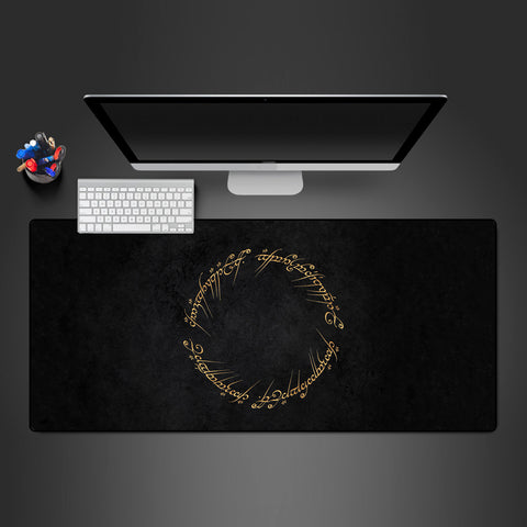 The One Ring Design Large Size Mouse Pads
