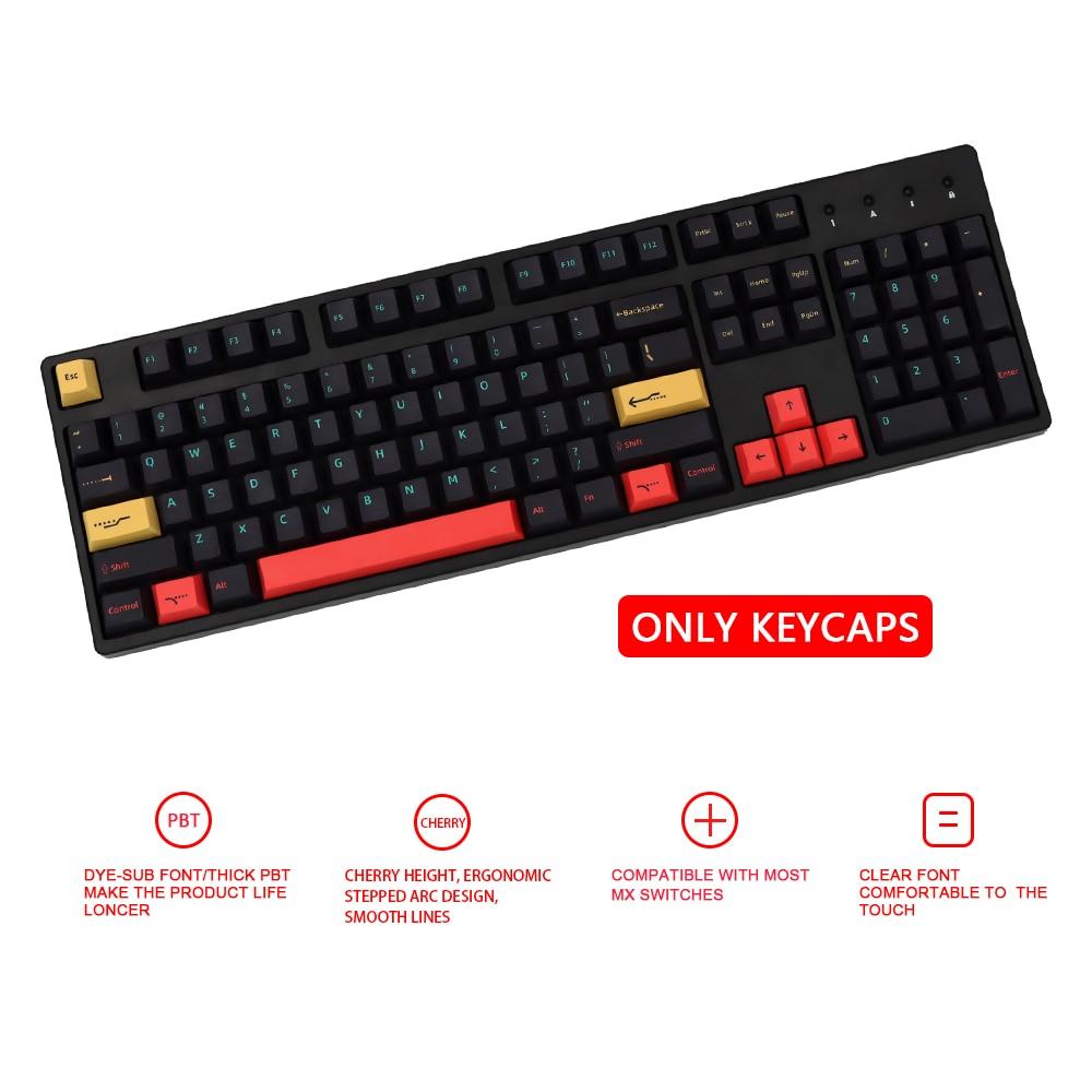 Metropolis 136 Key PBT Keycaps Set for Mechanical Keyboards