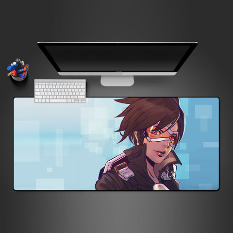 Overwatch Tracer Design Mouse Pad