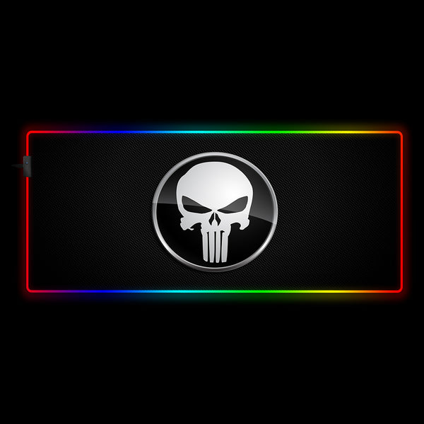 Punisher Logo Design RGB Mousepads