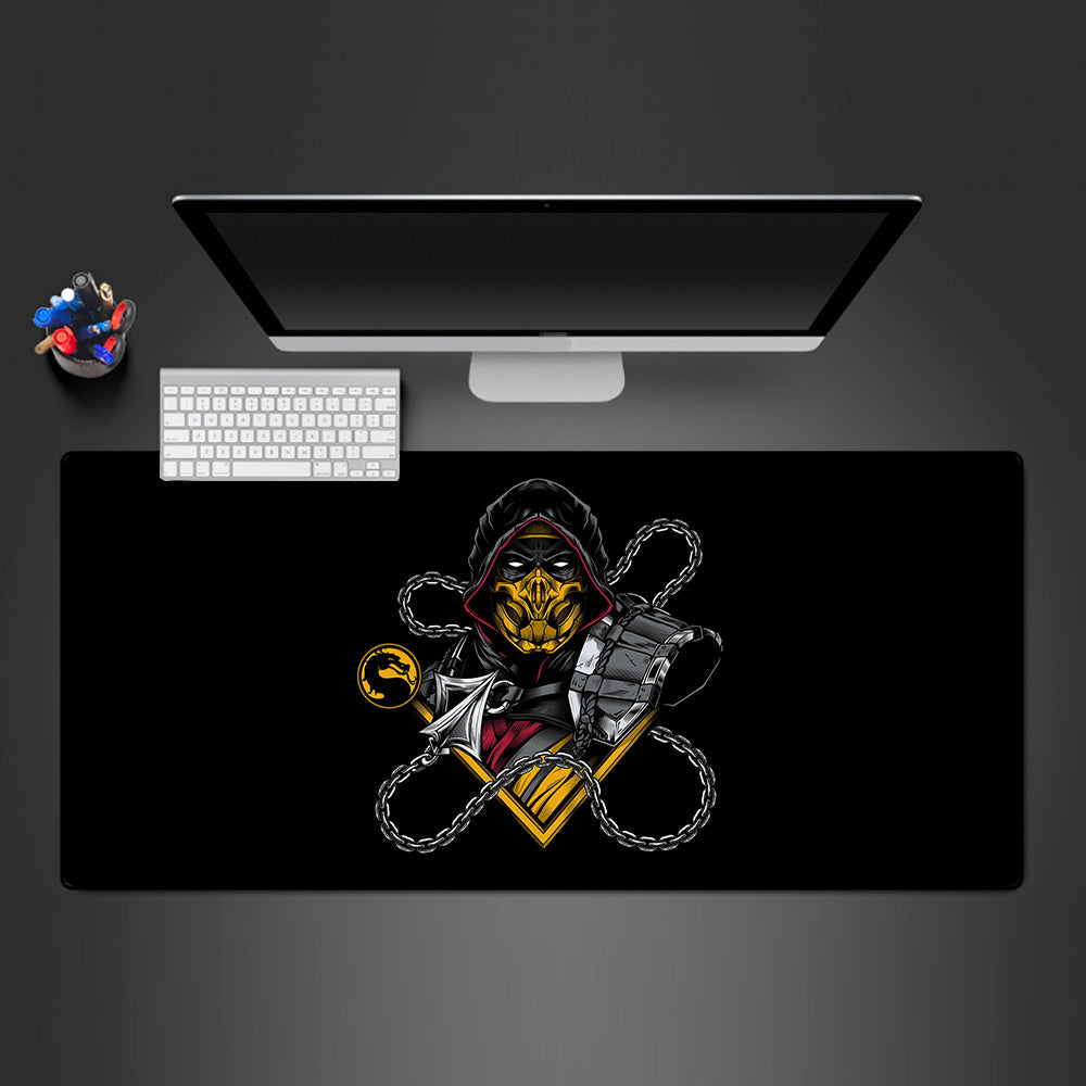 Scorpion Chain Design Desk Pad