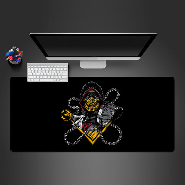 Scorpion Chain Design Desk Pad