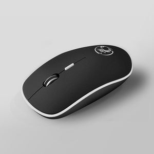 iMice Silent Click Wireless Office Mouse - Black Color