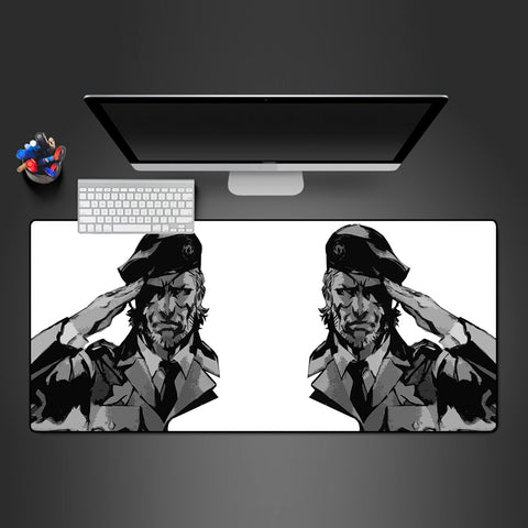 Solid Snake Mirrored Design Mouse Pad