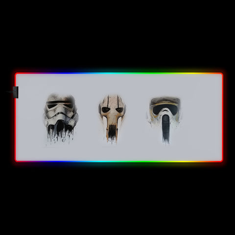 SW Masks Design RGB Backlit Mouse Pads