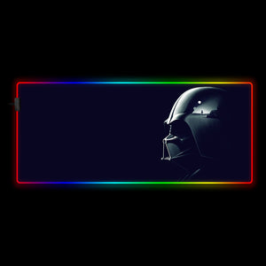 Vader Side Design RGB Backlit Mouse Pads
