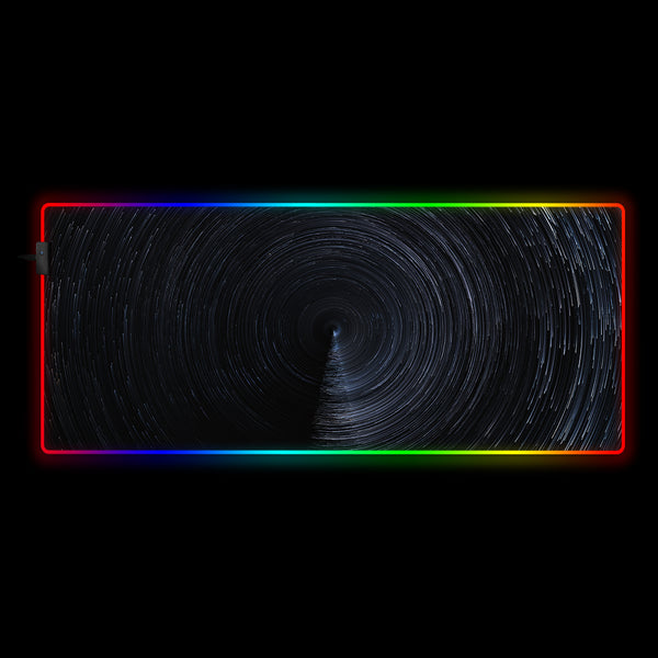 Stars Rotation Design RGB Mousepads