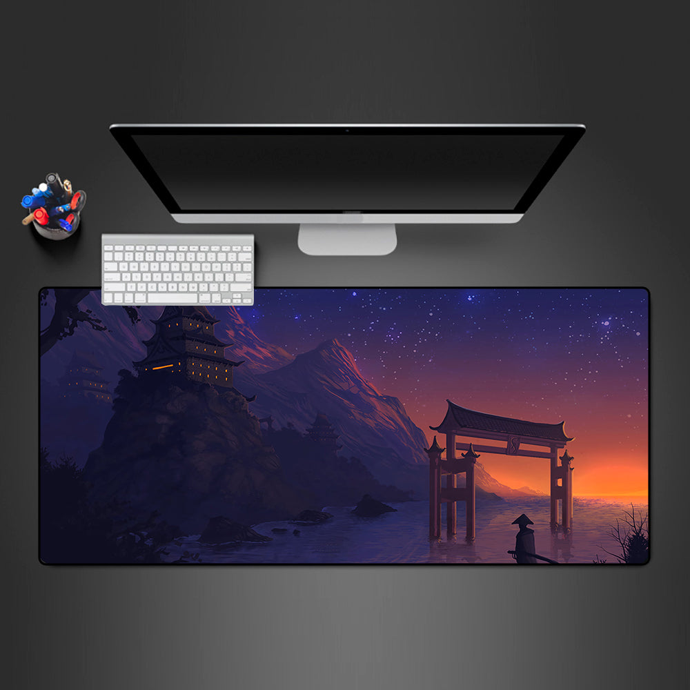 Mouse Gate Computer Torii Gate Design Large Size Gaming Desk Pad