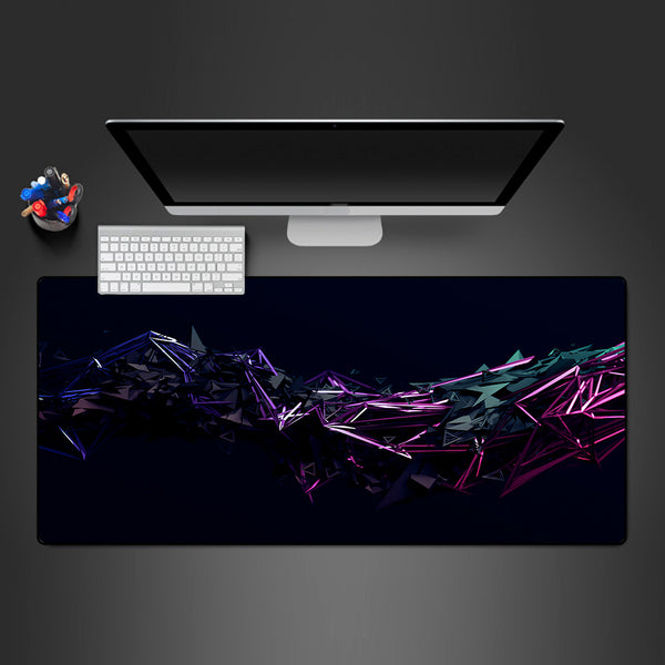 Triangle Shards Flow Design Mouse Pad