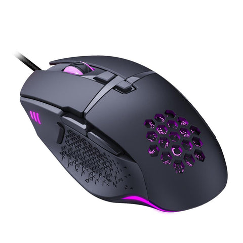 iMice Wired 4 Color LED Gaming Mouse 7200 DPI, 8 Buttons
