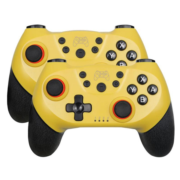 Wireless Bluetooth Gamepad Controller for Nintendo Switch - Yellow Color 2 Piece