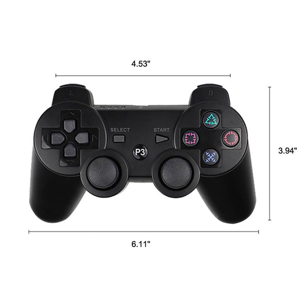 Wireless Gamepad Controller for PC, PS3 - Dimensions