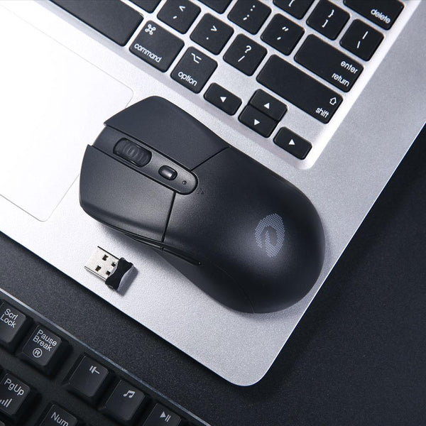 Dareu Wireless Optical Gaming Mouse PMW3335 Sensor,16000 DPI, 85g, 6 Buttons - Laptop