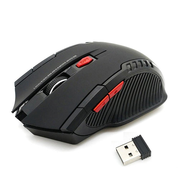 2.4GHz Wireless Mouse With USB Receiver For PC, Laptop - With USB Receiver