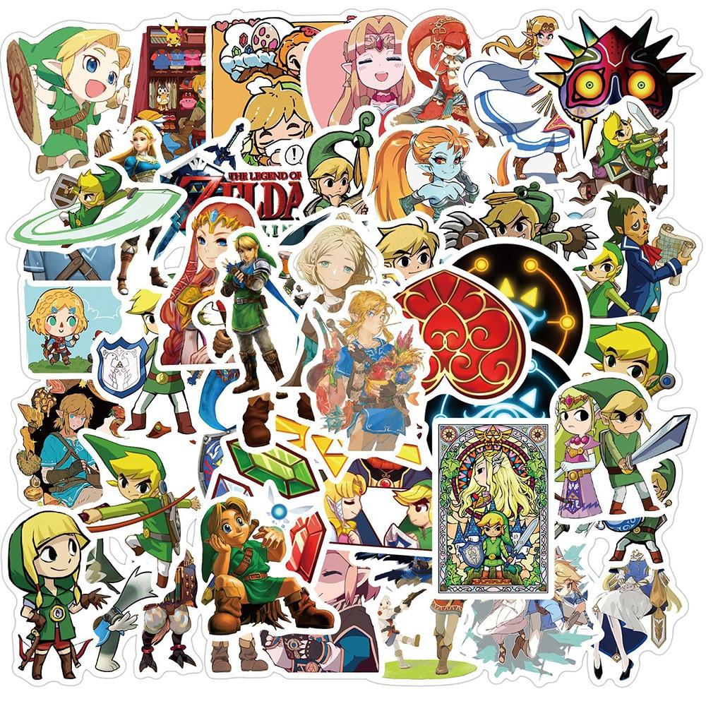 Zelda Game Stickers, Decals - 10/30/50 Piece