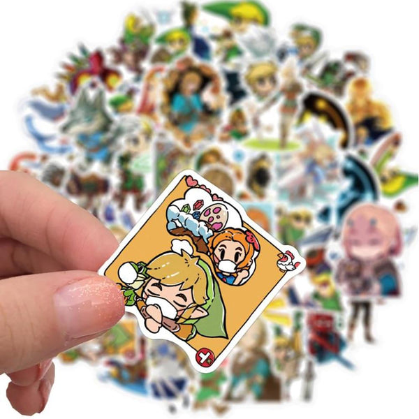 Zelda Game Stickers, Decals - 10/30/50 Piece