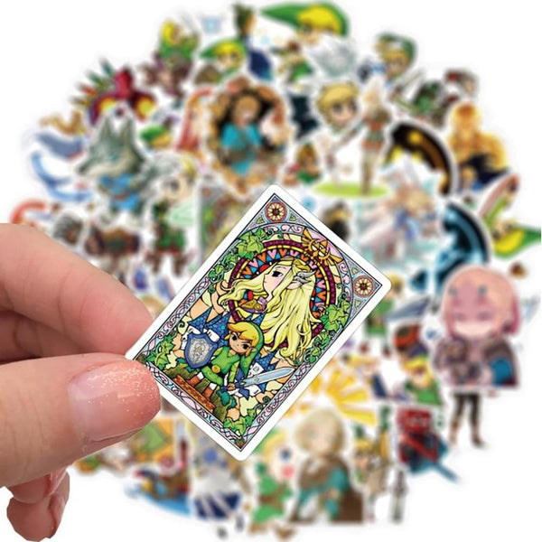 Zelda Game Stickers, Decals - 10/30/50 Piece